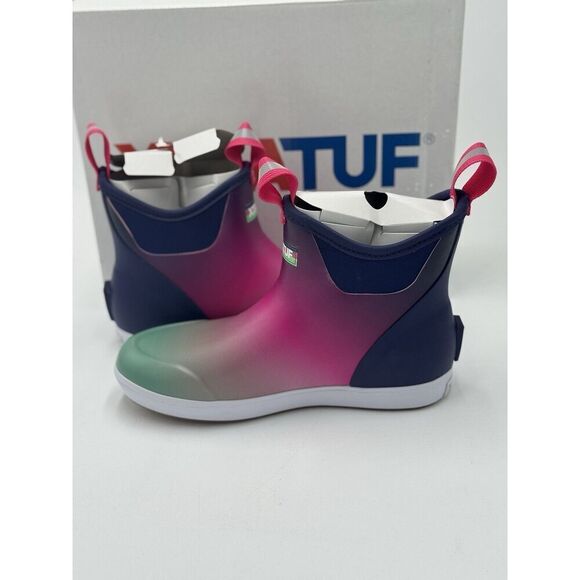 XTRATUF Women's Ankle Deck Boot Purple Aurora New In Box Size 5 - Picture 5 of 8